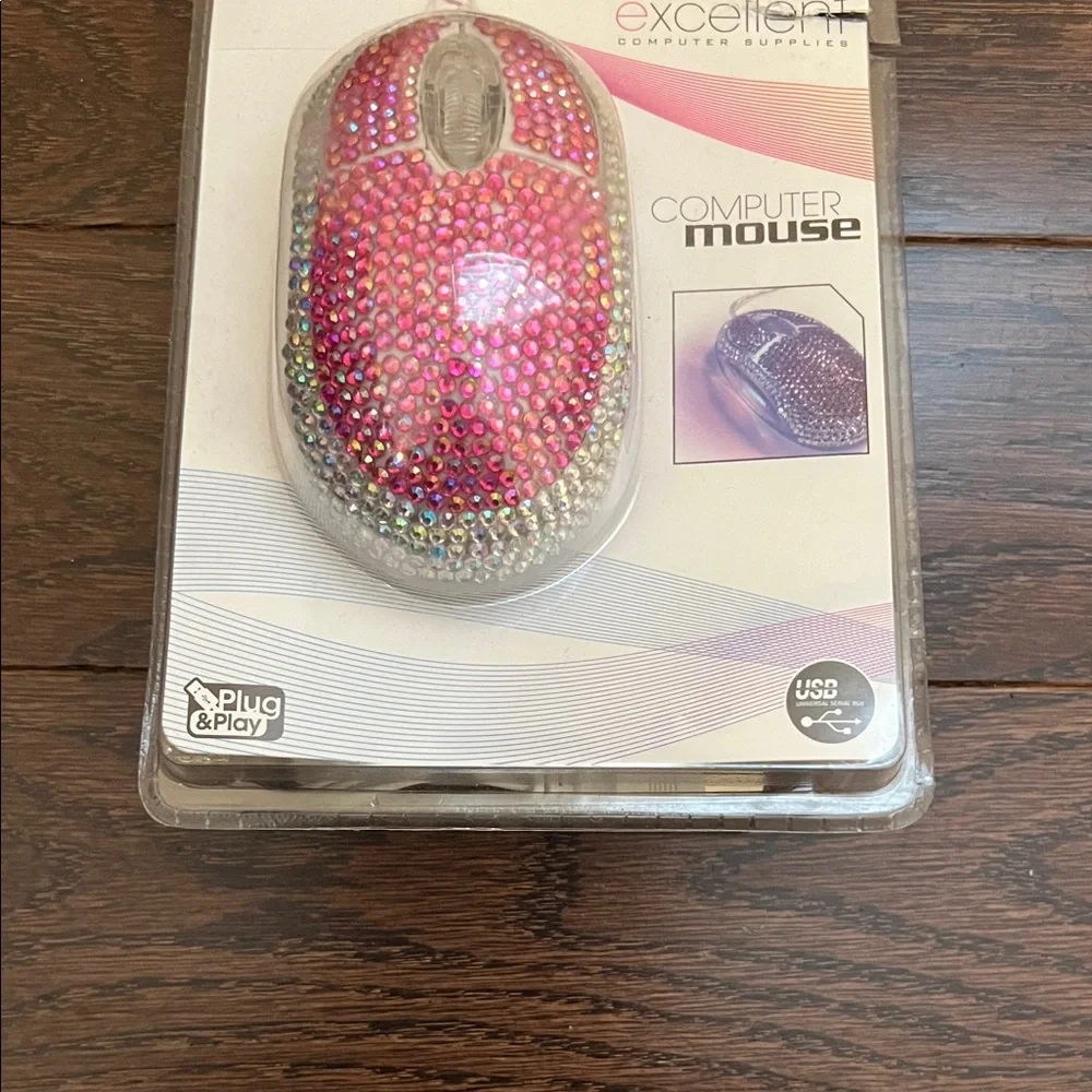 Excellent Pink Computer Mouse - Picture 1 of 4